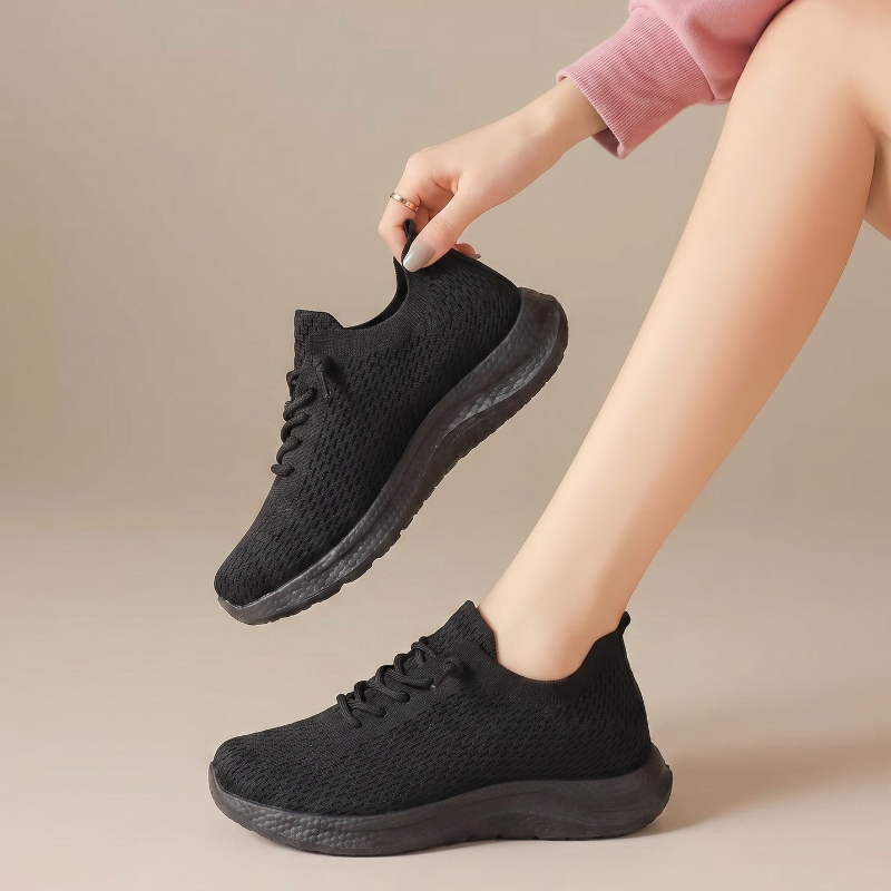 Summer Ladies Breathable Mesh  - Wide Toe Box Running Sneakers ulasan dan harga