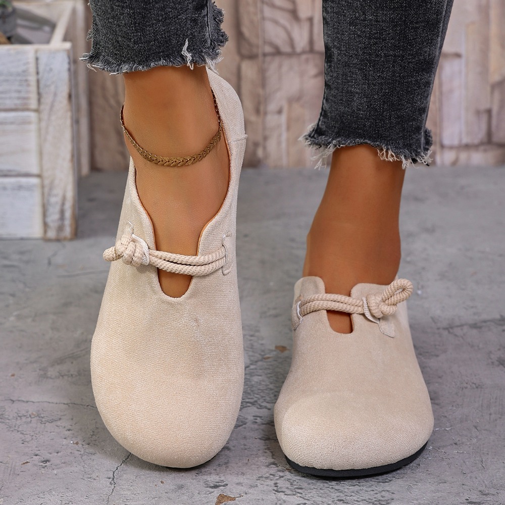 Women Flat Loafers Round Toe K - Women'S Shoes ulasan dan harga